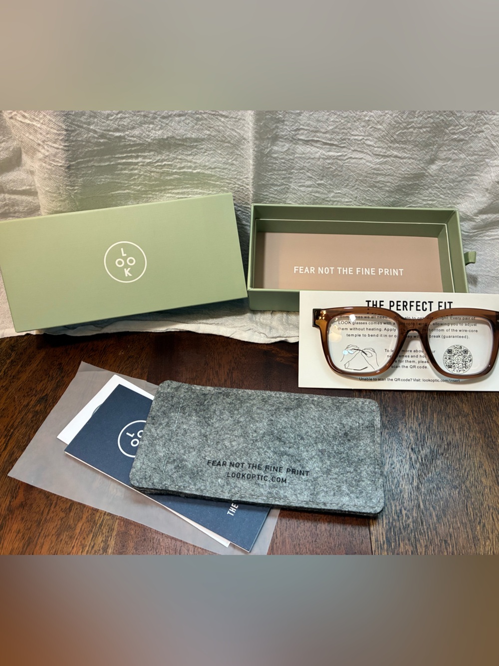 LOOK Optic Brown Tortoiseshell Women's Reading Glasses - Laurel